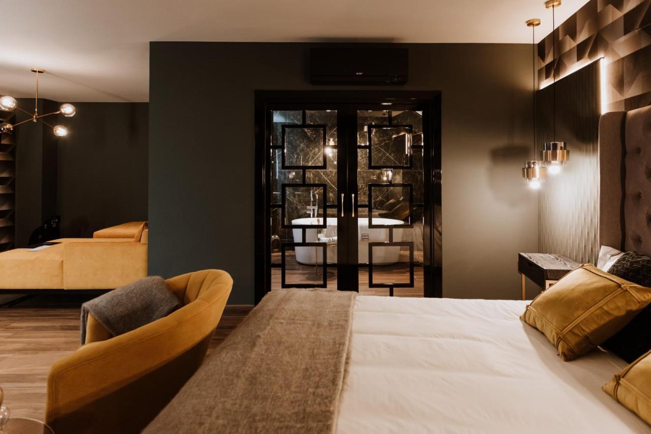 Apartamentos Boutique Heritage San Martín de Trevejo Kültér fotó